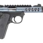 Ruger Mark IV 22/45, 22LR, 4.4" Threaded Barrel, Diamond Gray Anodized, 10rd Mag
