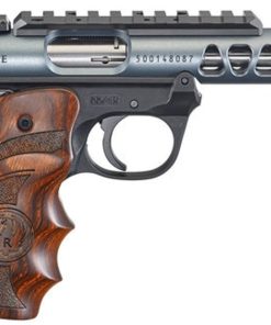 Ruger Mark IV Lite, 22/45 22LR, 4.4" Barrel, Polymer Frame, Diamond Gray Finish, Wood Laminate Grips, 10Rd Mag