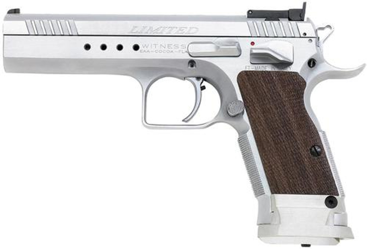 EAA Witness Elite Limited, 45 ACP, SS Finish, 10 Round Mag EAA Witness Elite Limited, 45 ACP, SS Finish, 10 Round Mag