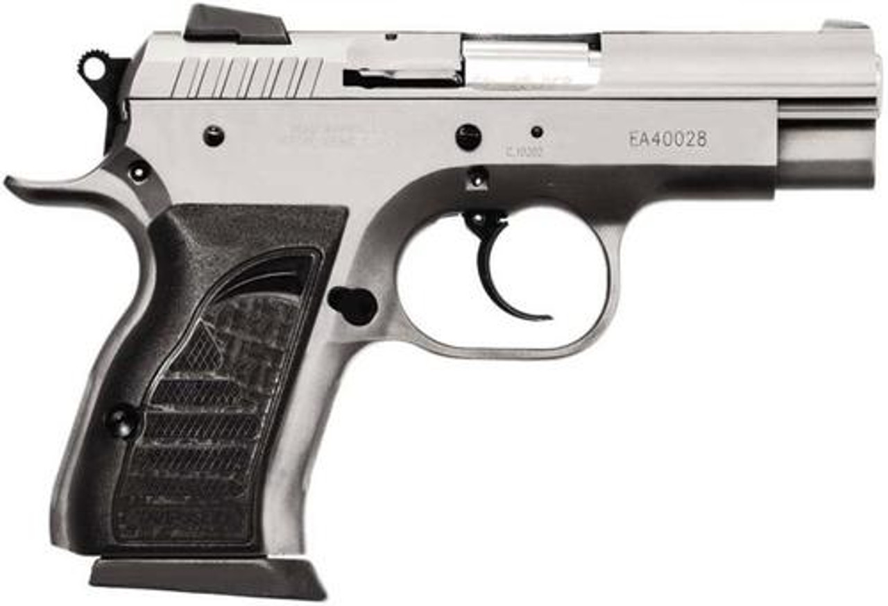 EAA Witness Compact Steel 45 ACP 3.6" Barrel, Rubber Grip Wonder Finish, 8rd EAA Witness Compact Steel 45 ACP 3.6" Barrel, Rubber Grip Wonder Finish, 8rd