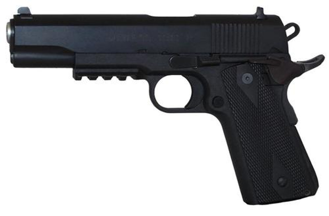 EAA Witness Elite 1911 Polymer Single Stack 45 ACP 5.0" Barrel, Wood Grip Black, 8rd EAA Witness Elite 1911 Polymer Single Stack 45 ACP 5.0" Barrel, Wood Grip Black, 8rd