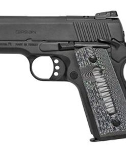 Girsan MC1911SC .45 ACP, 3.4" Barrel, Optics Ready, G10 Grips, Black, 6rd