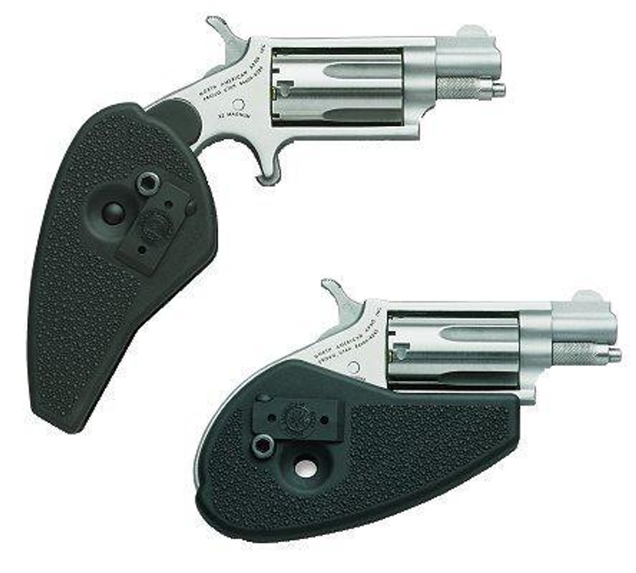 NAA 22 Combo 22LR/22 Mag 1.62" 5rd Black Holster Grip Matte SS NAA 22 Combo 22LR/22 Mag 1.62" 5rd Black Holster Grip Matte SS