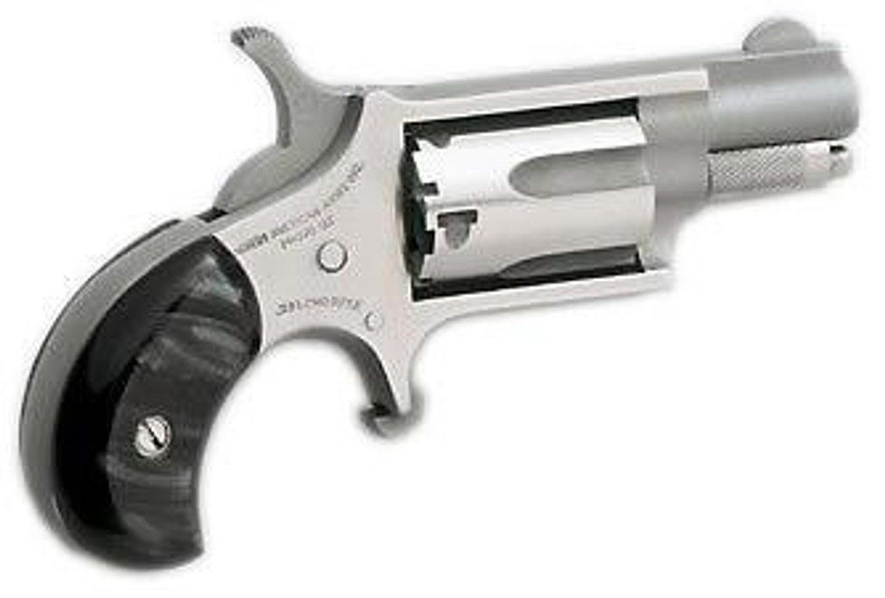 North American Arms Mini Revolver 22 Magnum, 1/1/8" Barrel Black Pearl Grips North American Arms Mini Revolver 22 Magnum, 1/1/8" Barrel Black Pearl Grips