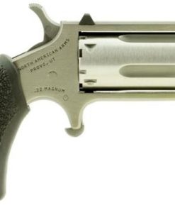 NAA Pug Ported 22 WMR 1" 5 Rds Tritium Black Poly Grip SS