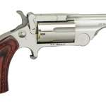 NAA Ranger II .22 WMR, 1.63" Barrel, Rosewood Bird's Head Grips, Chrome, 5rd