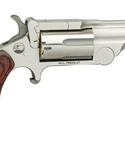 NAA Ranger II .22 WMR, 1.63" Barrel, Rosewood Bird's Head Grips, Chrome, 5rd