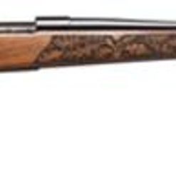 Weatherby Vanguard Lazerguard, .30-06 Sprg, 24", Blued, Laser Carved Walnut Stock