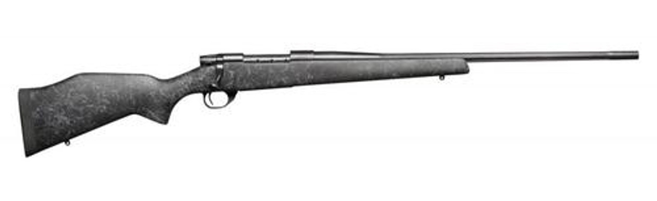 Weatherby Vanguard Wilderness DBM, .30-06 Sprg, 24" Fluted, Blued, Grey Composite Stock Weatherby Vanguard Wilderness DBM, .30-06 Sprg, 24" Fluted, Blued, Grey Composite Stock