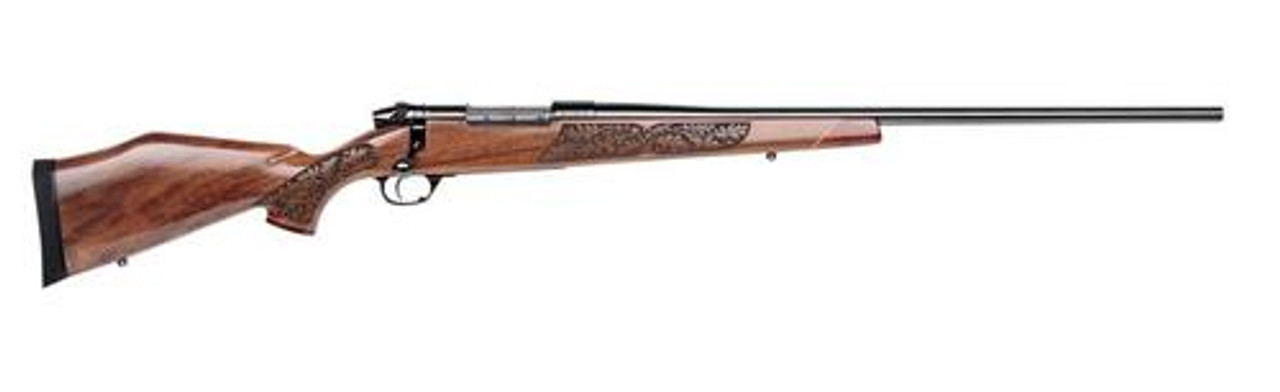 Weatherby Mark V Lazermark, .300 Wby Mag, 26", Blued, Laser Carved Walnut Stock Weatherby Mark V Lazermark, .300 Wby Mag, 26", Blued, Laser Carved Walnut Stock