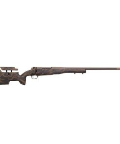 Weatherby Mark V Accumark Elite, Bolt Action, 300 Weatherby Magnum, 28" Barrel, Black With Brown Sponge Finish, Carbon Fiber Stock, 3Rd