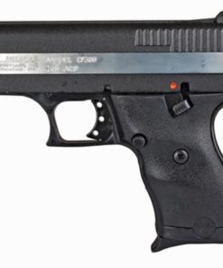 Hi-Point CF-380, .380 ACP, 3.5" Barrel, 8rd, Black, Silver Strip
