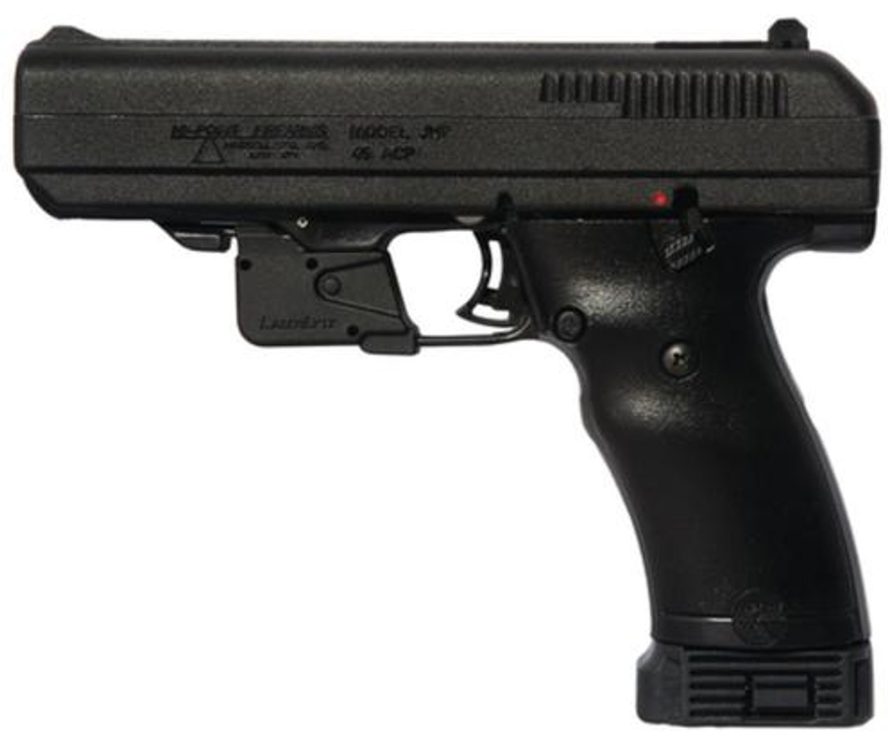 Hi-Point 45 ACP 4.5" Barrel, Laserlyte Trigger-Guard Mount Laser Polymer Frame 10rd Mag Hi-Point 45 ACP 4.5" Barrel, Laserlyte Trigger-Guard Mount Laser Polymer Frame 10rd Mag