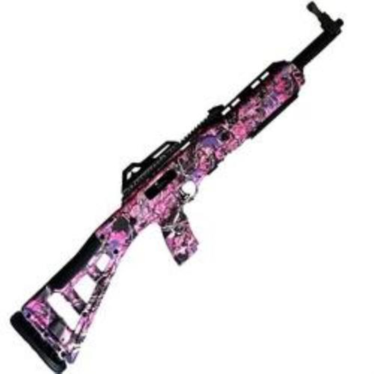 Hi-Point Model 4095TS .40 Smith & Wesson 17.5" Barrel Black Pink Polymer Skeletonized Target Stock Adjustable Sights 10rd Hi-Point Model 4095TS .40 Smith & Wesson 17.5" Barrel Black Pink Polymer Skeletonized Target Stock Adjustable Sights 10rd