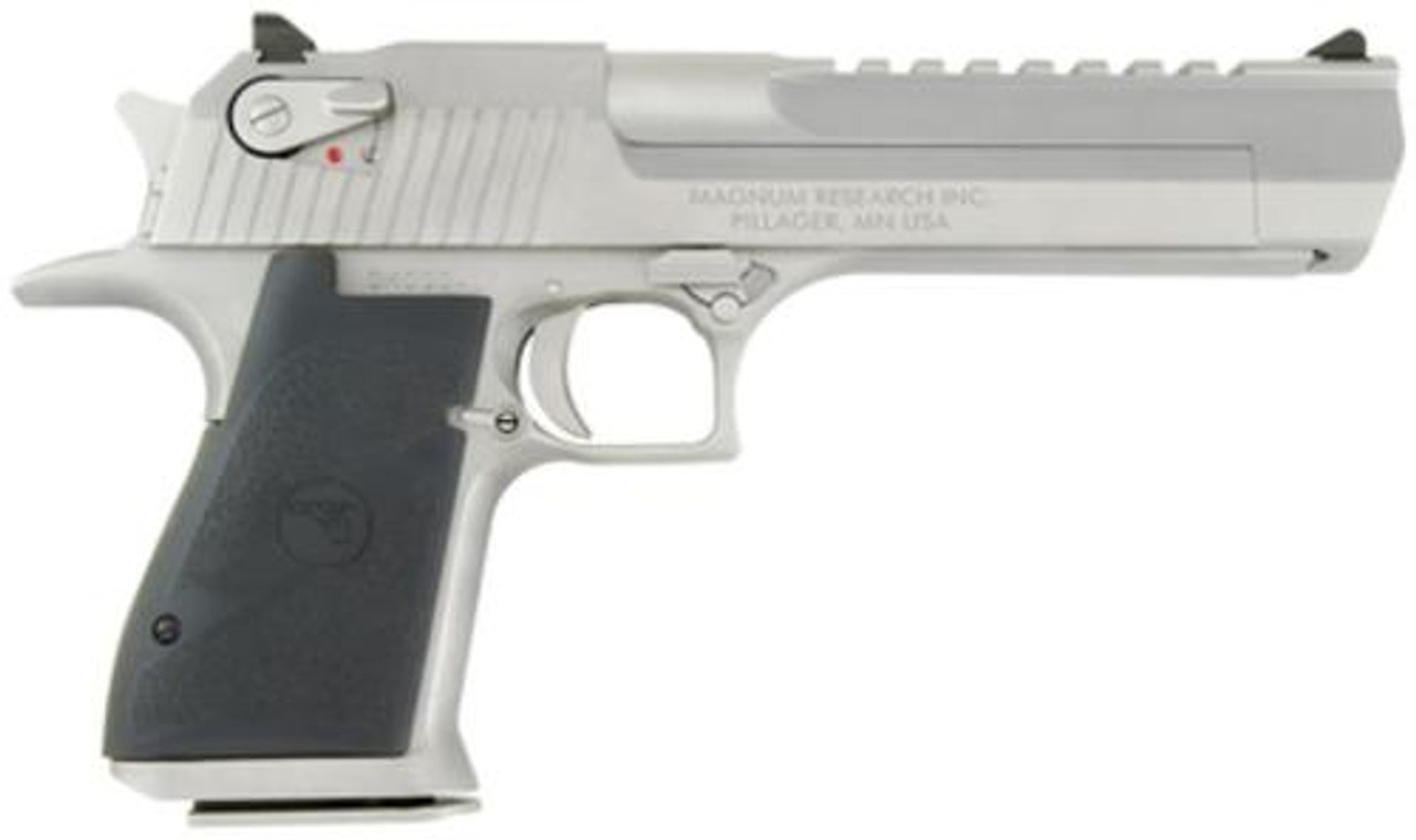 Magnum Research Desert Eagle XIX 44 Mag, 6 Inch, Satin Nickel, 8rd Magnum Research Desert Eagle XIX 44 Mag, 6 Inch, Satin Nickel, 8rd