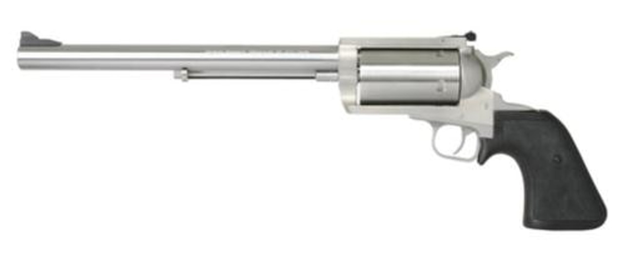 Magnum Research Big Frame 45-70 Govt, 10" Barrel, Black Hogue Rubber Grip, Stainless, 5rd Magnum Research Big Frame 45-70 Govt, 10" Barrel, Black Hogue Rubber Grip, Stainless, 5rd