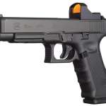 Glock G35 Gen4 MOS 40 S&W 5.3" Barrel, Adjustable Sights, 10 Rd Mag Modular Optic System