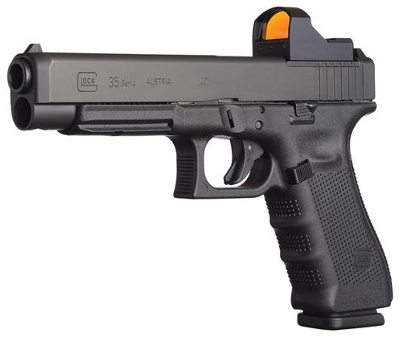 Glock G35 Gen4 MOS .40SW Adjustable Sights 15 Rd Mag Modular Optic System Glock G35 Gen4 MOS .40SW Adjustable Sights 15 Rd Mag Modular Optic System