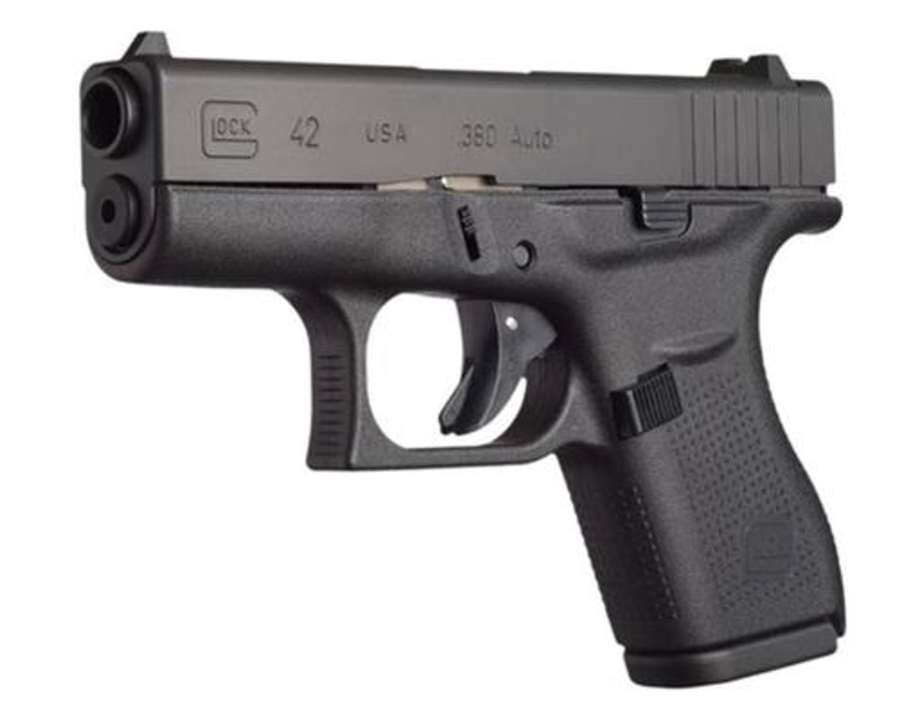 Glock G42 .380 ACP, 3.25" Barrel, Glock Night Sights 6 rd Mag Glock G42 .380 ACP, 3.25" Barrel, Glock Night Sights 6 rd Mag