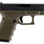 Glock G19 Gen4 9mm, 4.01", 10rd, OD Green Frame