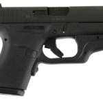 Glock G42 .380 ACP, 3.25", FS, Crimson Trace Laserguard, Pocket Holster, 6rd