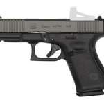 Glock G19 Gen5 M.O.S. 9MM, 4" Marksman Barrel, Fixed Sights, Ambi Slide Stop, Flared Mag Well, 10rd Mag
