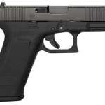 Glock G45 Compact 9mm, 4" Barrel, Fixed Sights, Ambi Slide Stop Lever, Flared Mag Well, 3x17rd Mags