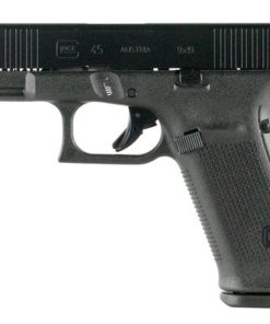 Glock G45 Compact, 9mm, 4.02" Barrel, 10rd, FS, Black nDLC Slide, Black Frame