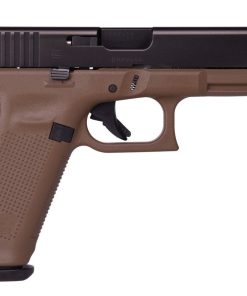 Glock 17 Gen 5 9mm Flat Dark Earth Frame Fixed Sights 17rd Mag