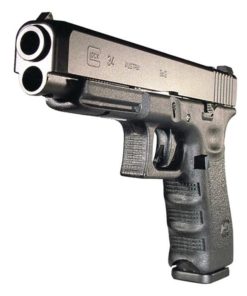 Glock G34 9mm 5.32" Barrel Black Adjustable Sights 10rd Mag