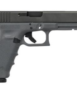 Glock G34 G4 9mm, 5.3", 10rd, Gray Frame, Black Slide