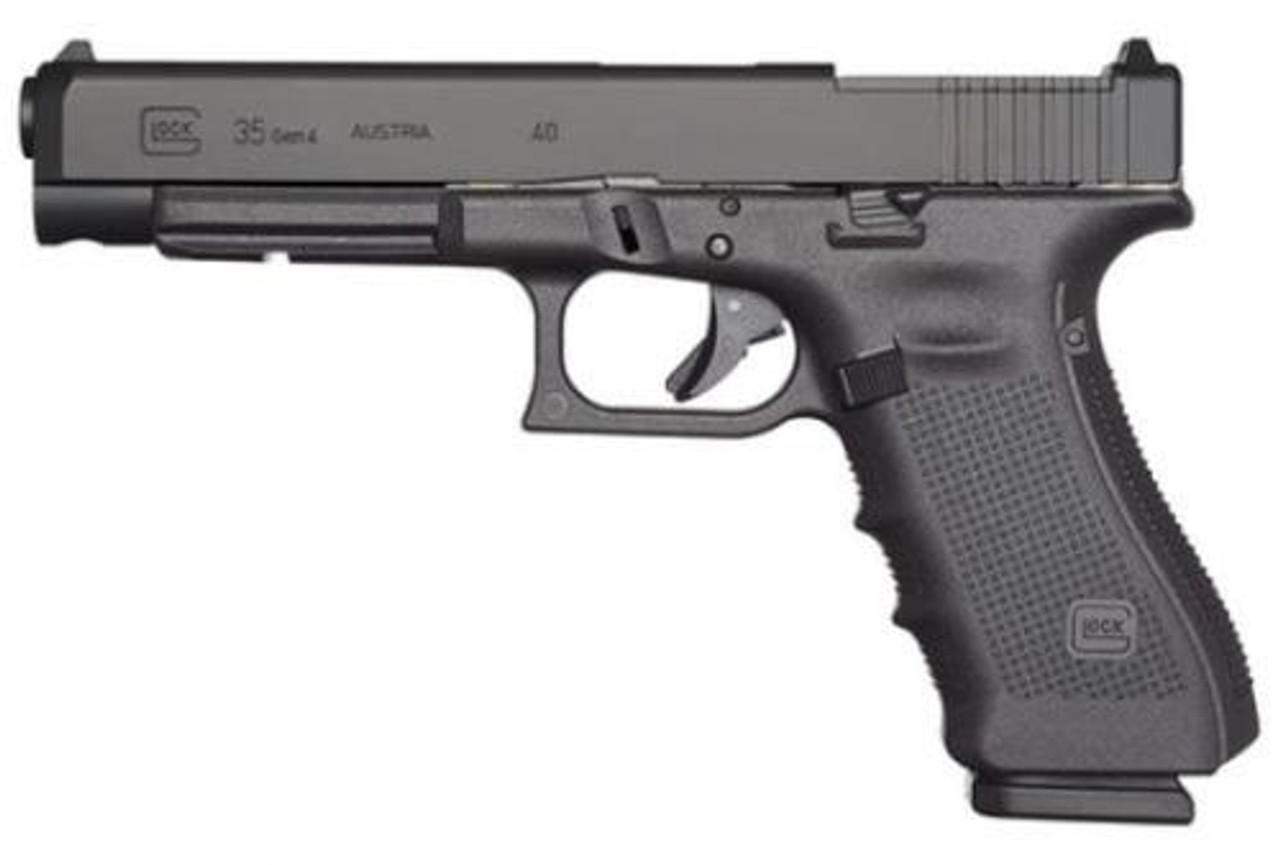 Glock G35 Gen4 .40 S&W, 5.3",, , MOS, Black, 15 rd Glock G35 Gen4 .40 S&W, 5.3",, , MOS, Black, 15 rd