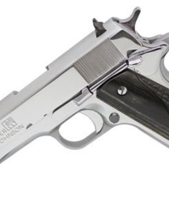 Iver Johnson Arms 1911 A1, 45 ACP, 5" Barrel, 8rd, Chrome Steel