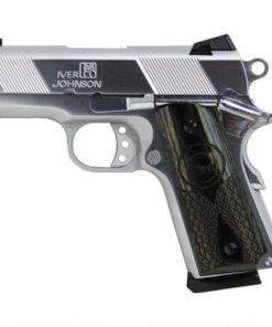 Iver Johnson Thrasher 1911, 45 ACP, 3" Bull Barrel, Chrome Finish 7rd Mag