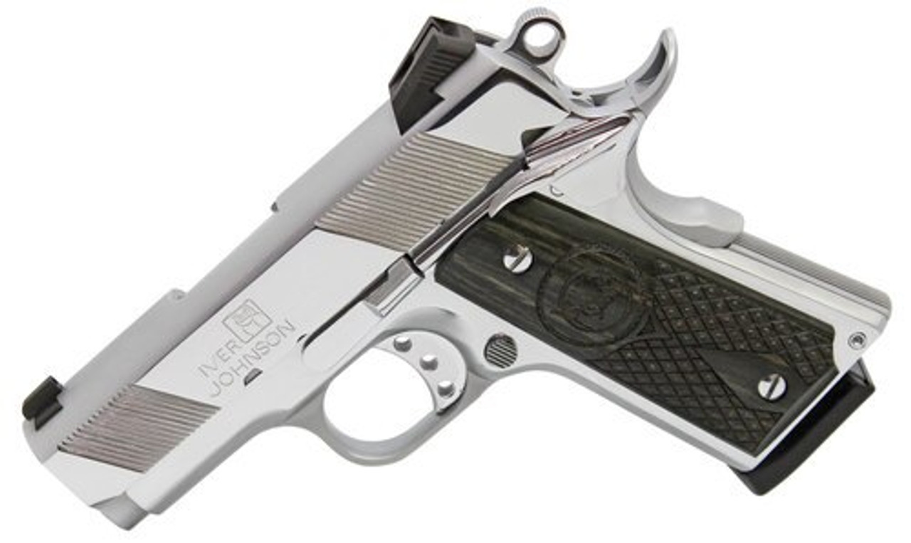 Iver Johnson Arms 1911 Thrasher, 9mm, 3.125", 8rd, Chrome Steel Iver Johnson Arms 1911 Thrasher, 9mm, 3.125", 8rd, Chrome Steel