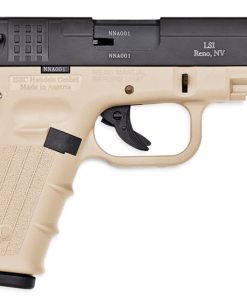 ISSC M22 Target 22LR 5.5", Desert Tan Poly Frame/Black Slide, 10 rd