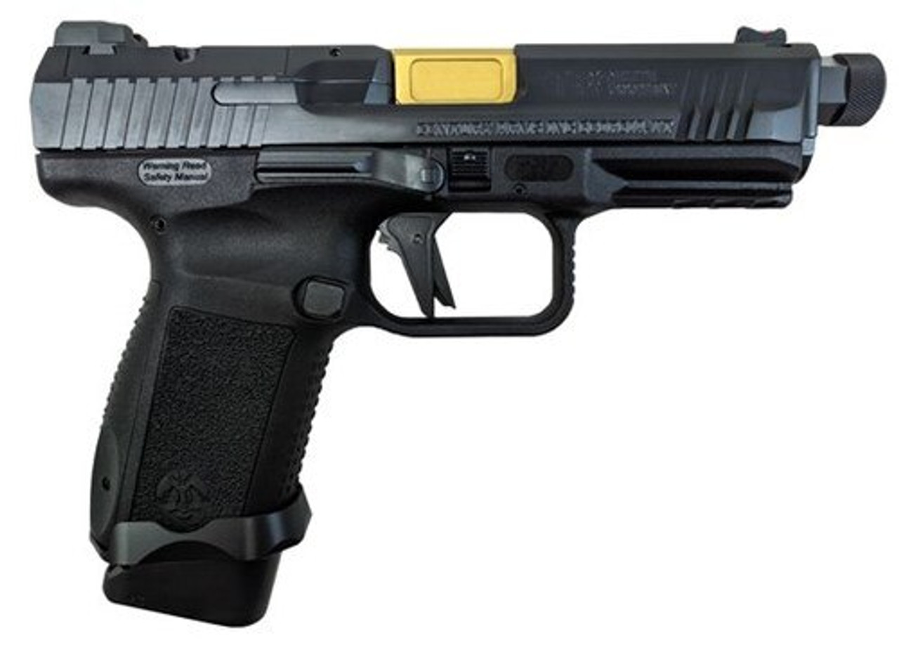 Canik TP-9 Elite Combat Executive, 9mm, 4.75" Barrel, 15rd, Salient Arms Upgrades, Black Canik TP-9 Elite Combat Executive, 9mm, 4.75" Barrel, 15rd, Salient Arms Upgrades, Black