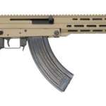 F.A Cugir M+M M10X AK-47 7.62X39mm 16" Barrel Magpul Zhukov-S Folding Stock Flat Dark Earth Metal 30rd Mag