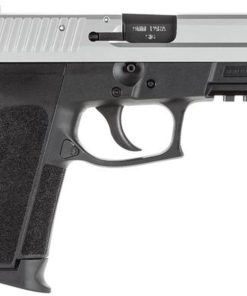 Sig Sp2022 9MM 3.9In 2-Tone Black/Stainless Da/Sa Siglite Polymer Grip (2) 15Rd Steel MAG Rail