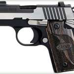 Sig P238 380 ACP 2.7" Equinox 2-Tone SAO TFO Front/Siglite Rear Blackwood Grip 6rd Mag