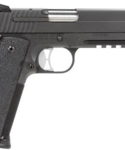 Sig 1911 45 ACP, 5" Barrel, TAC OPS Black SAO Siglite Ergo XT Grip (4) 8RD Steel MAG Rail