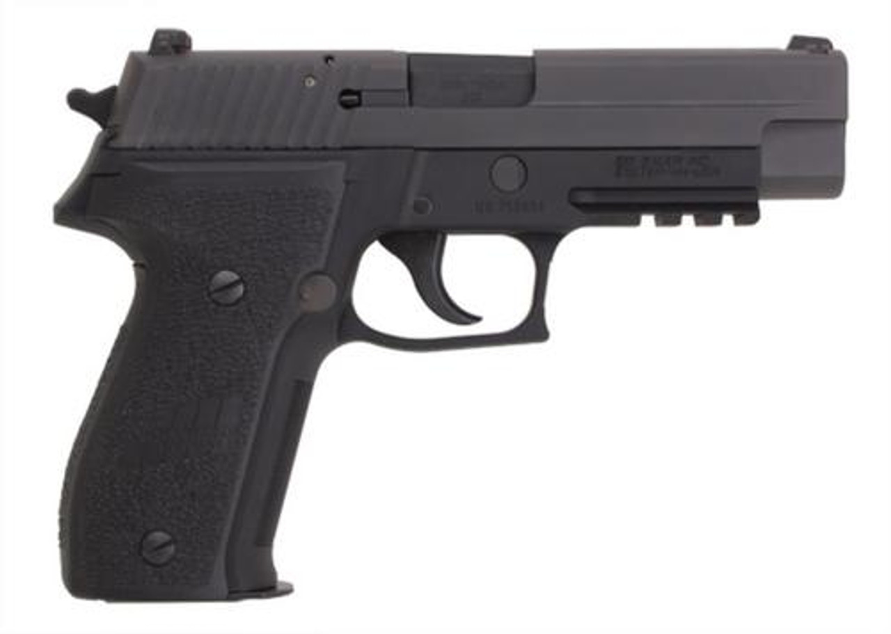 Sig P226 9MM 4.4In Mk25 Black Da/Sa Siglite Polymer Grip (2) 10Rd Steel MAG USN Anchor UID CA Compliant Phos. Sig P226 9MM 4.4In Mk25 Black Da/Sa Siglite Polymer Grip (2) 10Rd Steel MAG USN Anchor UID CA Compliant Phos.