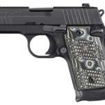 Sig P938 9MM 3IN Extreme Black SAO Siglite Black/Gray G10 Grip (1) 7RD Steel MAG Ambi Safety