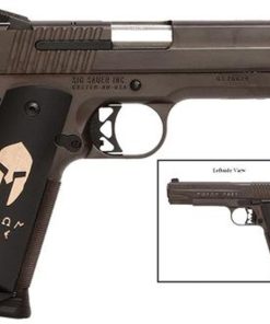 Sig 1911 45 ACP 5IN Spartan ORB SAO Siglite Spartan Grip (2) 8RD Steel MAG
