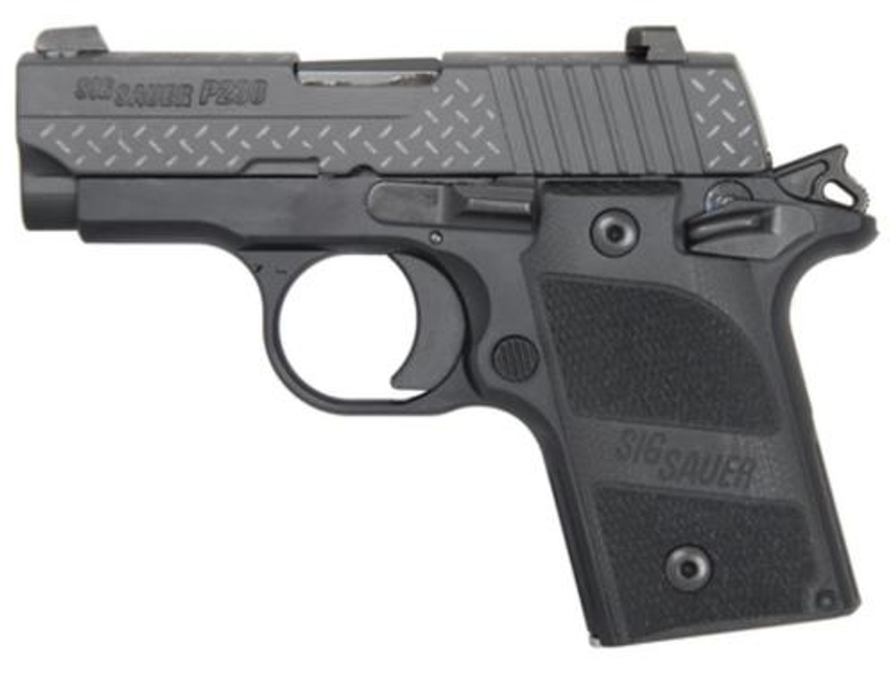 Sig P238 Two-Tone .380ACP 2.7 Barrel Siglite Night Sights Diamond Plate Slide G-10 Grips 6rd - MA Compliant Sig P238 Two-Tone .380ACP 2.7 Barrel Siglite Night Sights Diamond Plate Slide G-10 Grips 6rd - MA Compliant