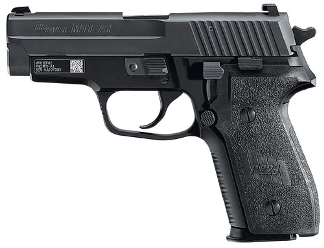Sig P229 Compact M11-A1 Single/Double 9mm 3.9" Barrel, Black Polymer Grip Black Nitron Stainless Steel, 10rd Sig P229 Compact M11-A1 Single/Double 9mm 3.9" Barrel, Black Polymer Grip Black Nitron Stainless Steel, 10rd