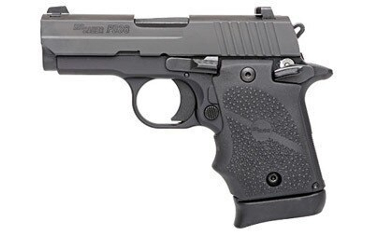 SIG P938 Micro-Compact, 9mm, 3", Ambidextrous Safety, Nitron Slide, Black Frame SIG P938 Micro-Compact, 9mm, 3", Ambidextrous Safety, Nitron Slide, Black Frame