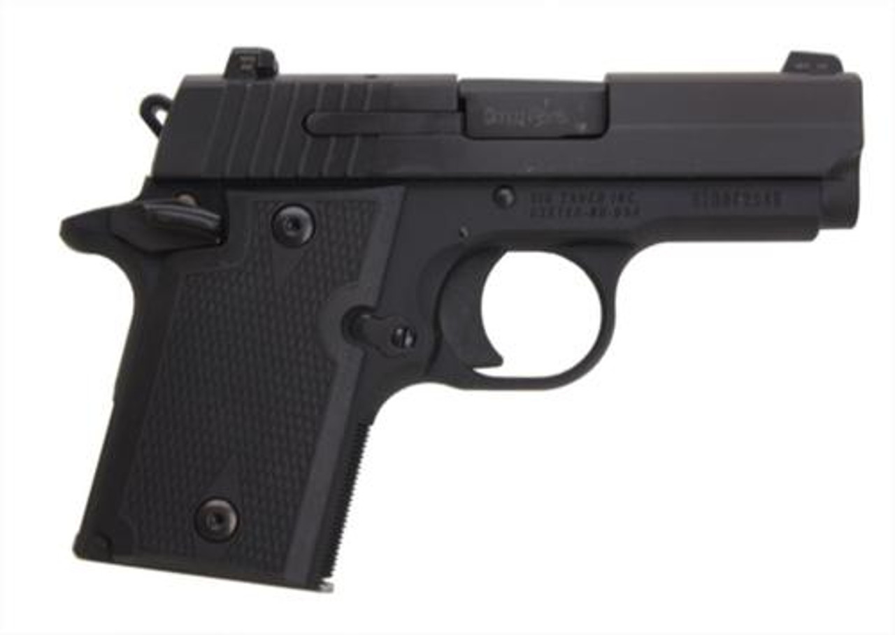 Sig P938 9MM 3IN Nitron Black SAO Siglite Polymer Grip (1) 6RD Steel MAG Ambi Safety Sig P938 9MM 3IN Nitron Black SAO Siglite Polymer Grip (1) 6RD Steel MAG Ambi Safety