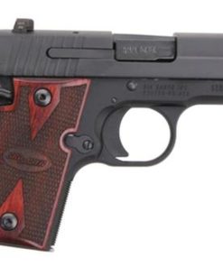 Sig P938 9MM 3IN Nitron Black SAO Siglite Rosewood Grip (1) 6RD Steel MAG Ambi Safety MA Compliant