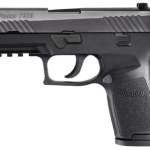 Sig P320 9mm 3.9" Barrel Nitron Siglite Nite Sites Modular Grip, Rail 2-15Rd Mags